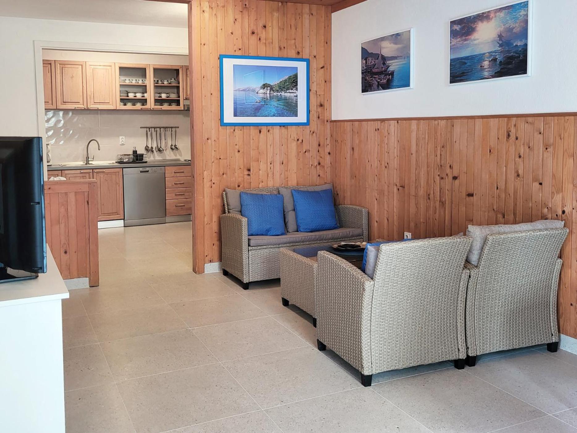 Villa Skalinada Brela Rom bilde