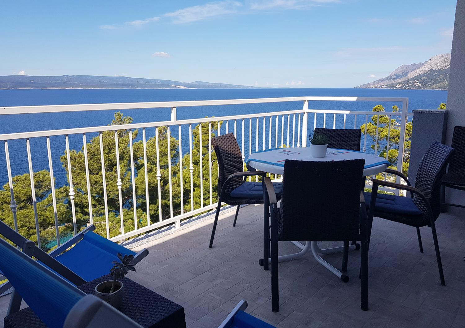 Villa Skalinada Brela Rom bilde